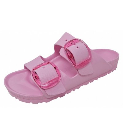 Birkenstock Arizona BIg Buckle EVA Pantolette in fondant rose Birkenstock Arizona BIg Buckle EVA Pantolette in fondant rose