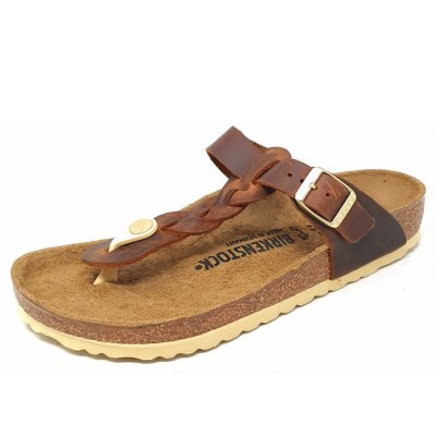 Birkenstock Gizeh Zehensteg in cognac Birkenstock Gizeh Zehensteg in cognac