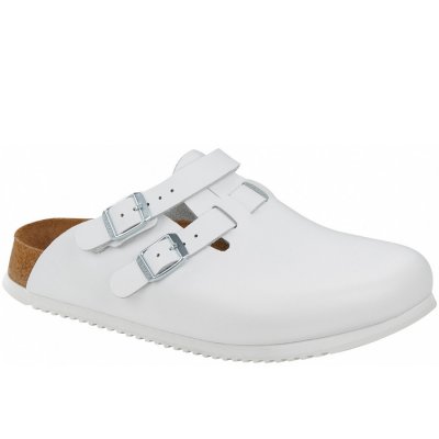 Birkenstock Kay SL Pantolette in white Birkenstock Kay SL Pantolette in white