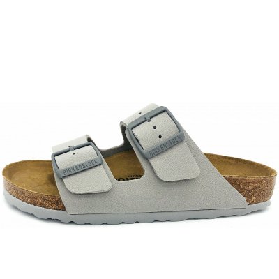Birkenstock arizona bs[slipper] Pantolette in grau