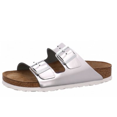 Birkenstock Pantolette in silber