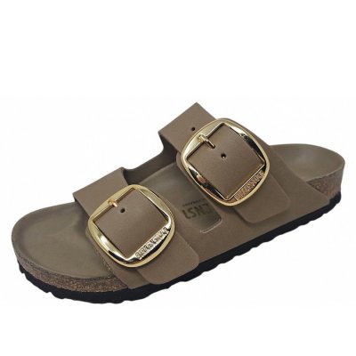 Birkenstock Arizona Big B. Narrow Pantolette in tabacco Birkenstock Arizona Big B. Narrow Pantolette in tabacco