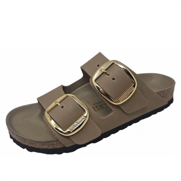 Birkenstock Arizona Big B. Narrow Pantolette in tabacco