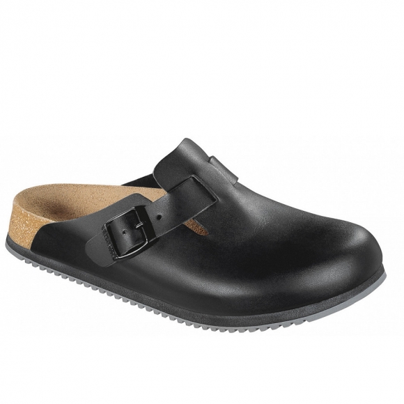 Birkenstock Boston Clogs in schwarz