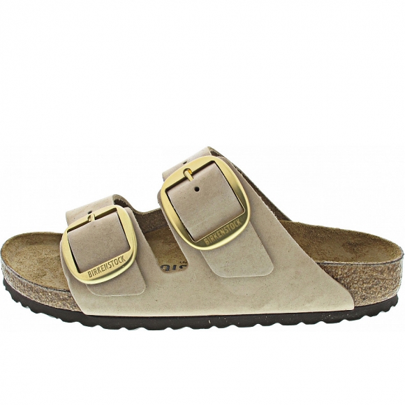 Birkenstock Arizona Big Buckle Pantolette in sandcastle