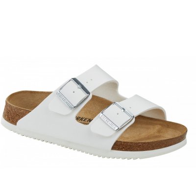 Birkenstock Arizona Pantolette in white Birkenstock Arizona Pantolette in white