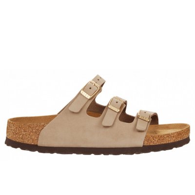 Birkenstock Florida Pantoletten in Sandcastle