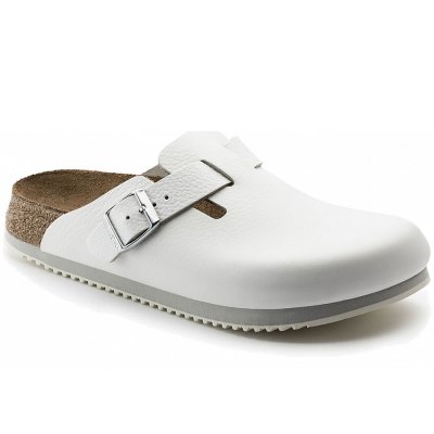 Birkenstock Boston Clogs in weiß Birkenstock Boston Clogs in weiß