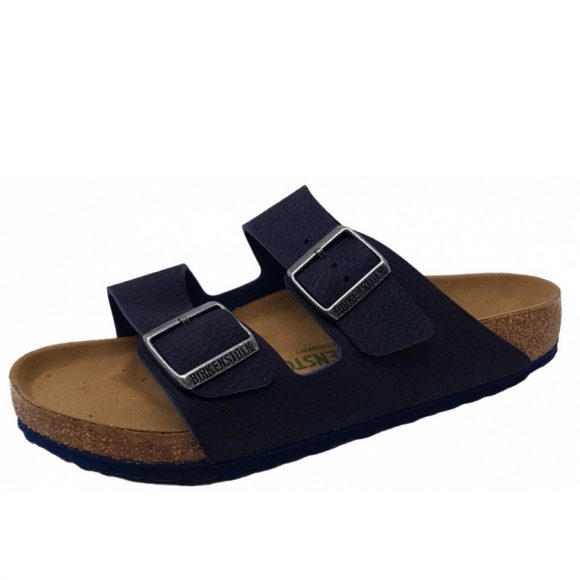 Birkenstock Arizona Pantolette in indigo blue