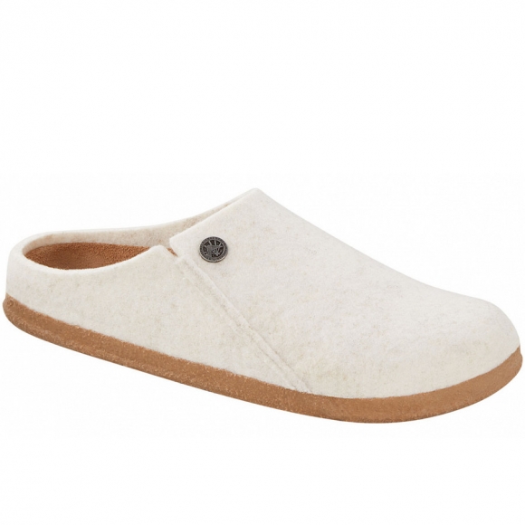 Birkenstock Zermatt Wollfilz Clogs in Ecru