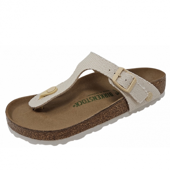 Birkenstock Gizeh Zehensteg in eggshell