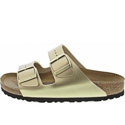 Birkenstock Arizona BF Pantolette in gold