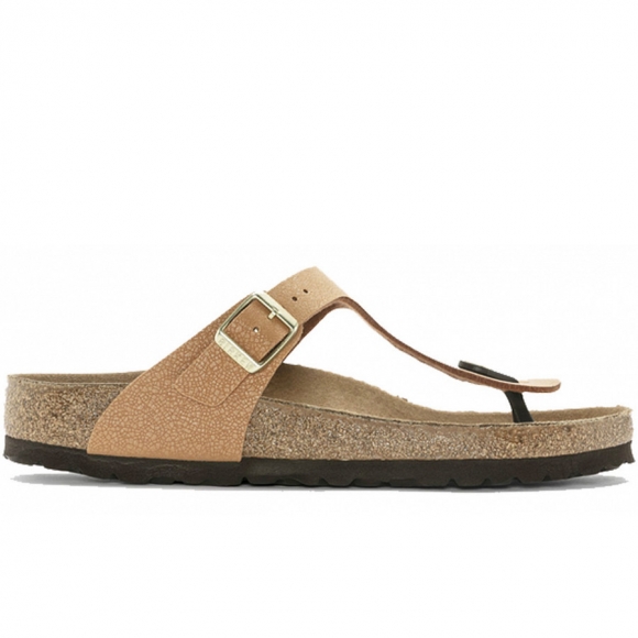 Birkenstock Gizeh Pantoletten in Pecan VEG