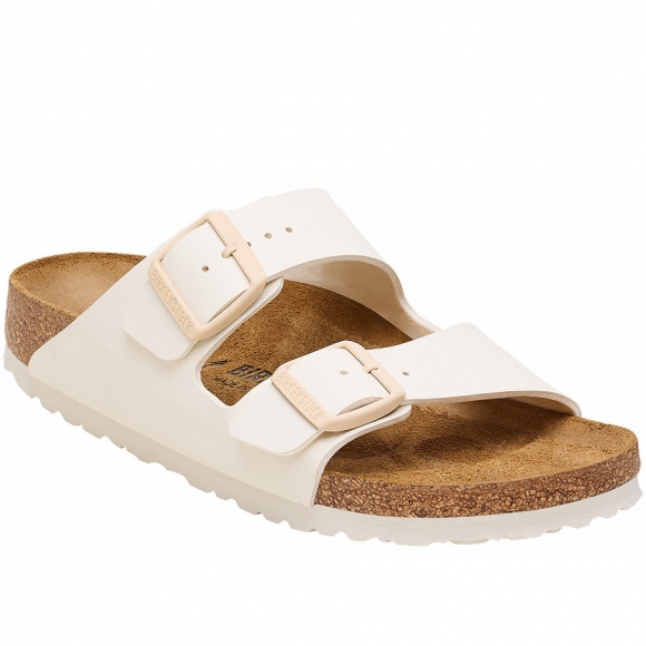 Birkenstock Arizona Pantoletten in Eggshell