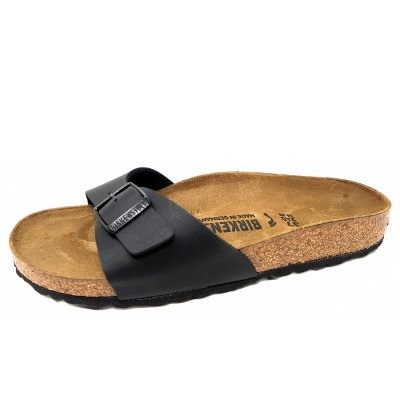Birkenstock Madrid Pantolette in schwarz