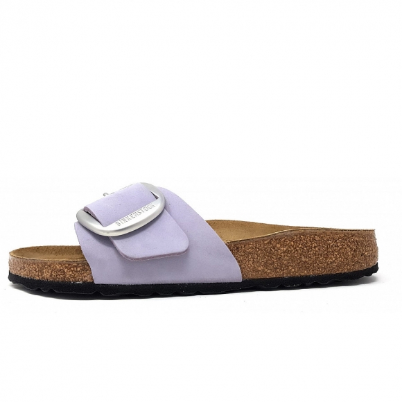 Birkenstock Madrid BB Pantolette in Purple Fog