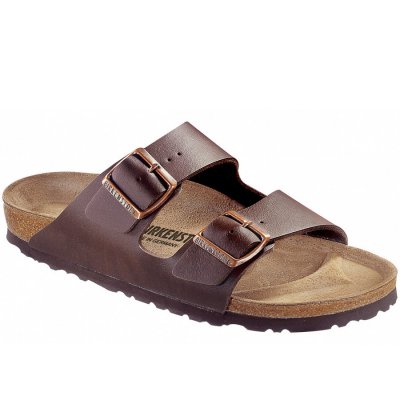 Birkenstock Pantoletten in dunkelbraun