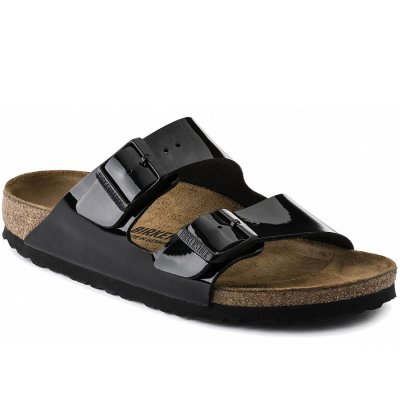Birkenstock Pantolette in patent black