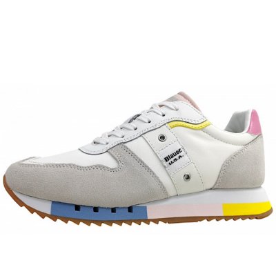 Blauer USA Melrose Schnürer in fantasy/white FAN/WHI