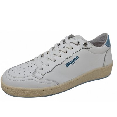 Blauer USA Olympia Sneaker in weiss blau Blauer USA Olympia Sneaker in weiss blau