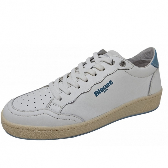 Blauer USA Olympia Sneaker in weiss blau