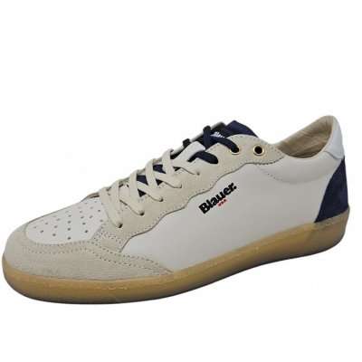 Blauer USA Murray 01 Sneaker in white navy