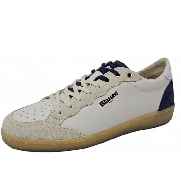 Blauer USA Murray 01 Sneaker in white navy