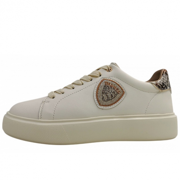 Blauer USA Venus Schnürer in Cream/Pyton CRE/PYT