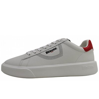 Blauer USA Buck Schnürer in white/red WHI/RED