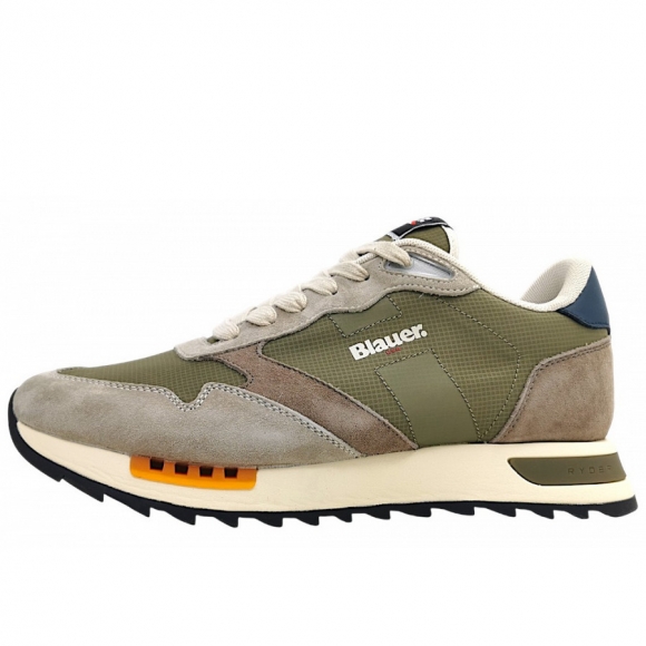 Blauer USA Ryder sportlicher Schnürer in beige/military BEI/MIL