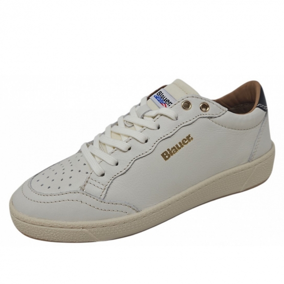 Blauer USA Olympia 20 Sneaker in white