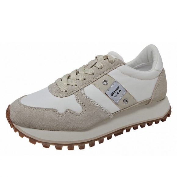 Blauer USA Millen Sneaker in cream