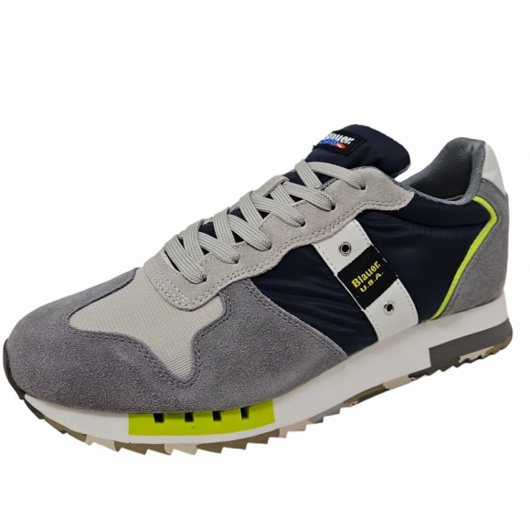 Blauer USA Queens Sneaker in navy grey
