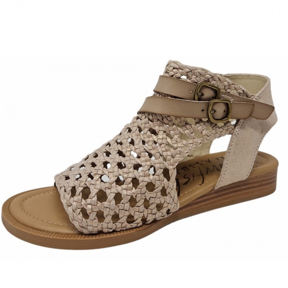 Blowfish Sandalette in gold