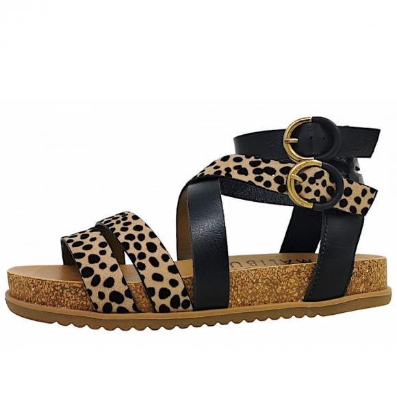 Blowfish Fandie B Sandalette in Black/Sand