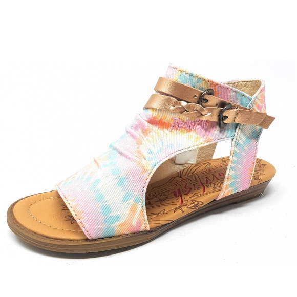 Blowfish Sandale in babydoll/smokey rosegold