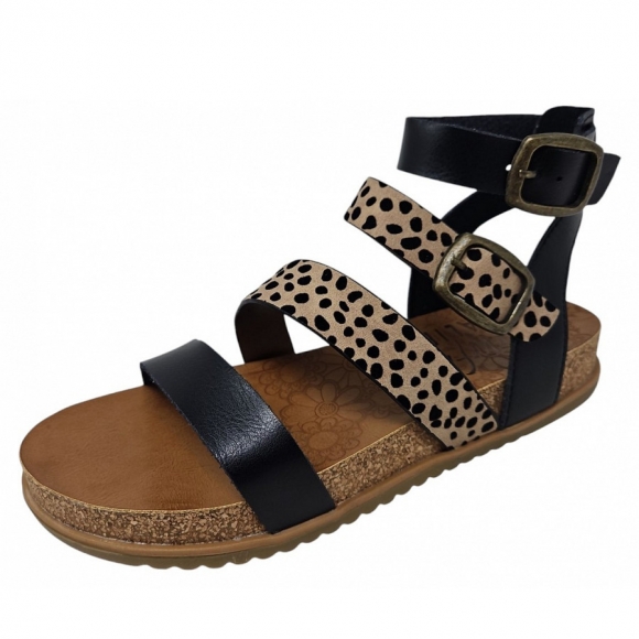 Blowfish Sandalette in black sand