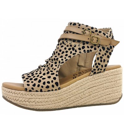 Blowfish Lacey C Rope Sandale in Sand Leo Blowfish Lacey C Rope Sandale in Sand Leo