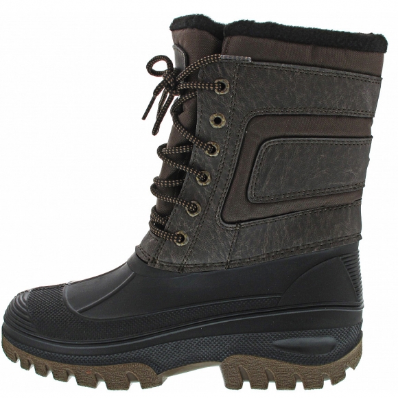 Bockstiegel Schnürstiefel in schwarz-braun