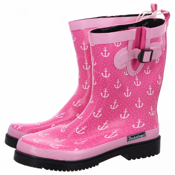 Bockstiegel Gummistiefel in fuchsia