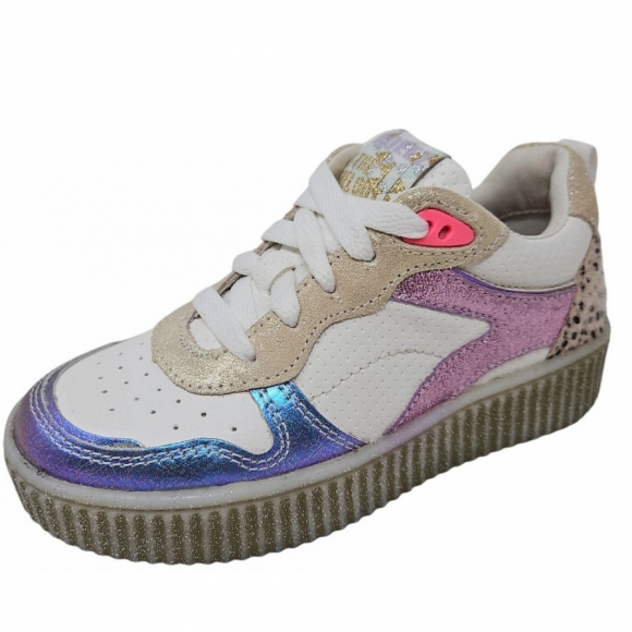 Braqeez Peggy Paris Sneaker in turquoise