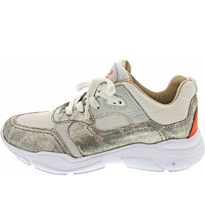 Braqeez Sneaker low in run-beige Braqeez Sneaker low in run-beige