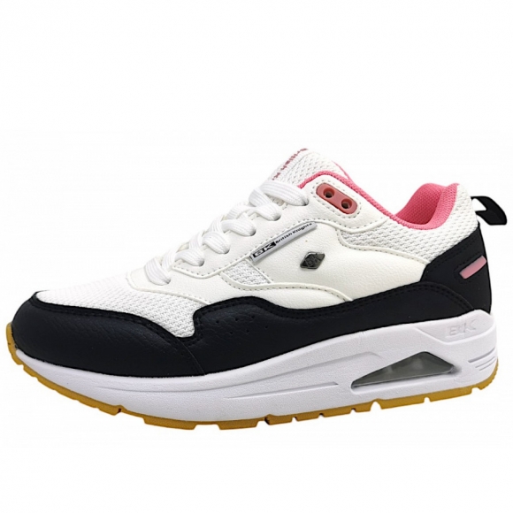 British Knights Lennox Sneaker low in 12 white/black/peach