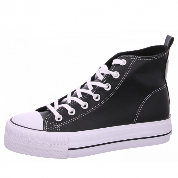 British Knights Kaya Mid PU Schnürstiefel in 02 black