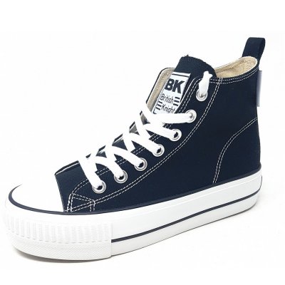 British Knights Kaya MId Leinenschuh in schwarz British Knights Kaya MId Leinenschuh in schwarz