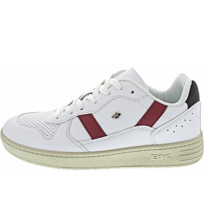 British Knights Raww Sneaker low in wht-burgundy-blk British Knights Raww Sneaker low in wht-burgundy-blk