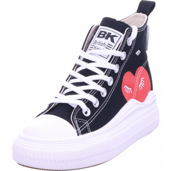 British Knights kaya flow mid Sneaker high in schwarz
