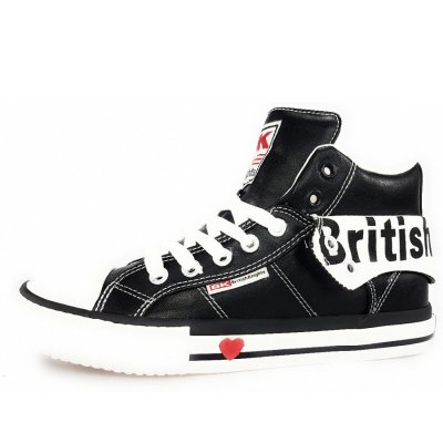 British Knights Roco Sneaker high in 03 black/ white British Knights Roco Sneaker high in 03 black/ white