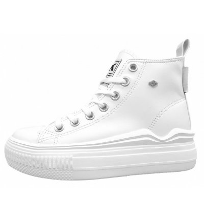 British Knights sportlicher Schnürer in white