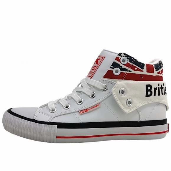 British Knights Roco sportlicher Schnürer in white/union jack